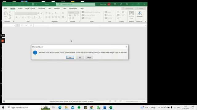 How to open an Excel file as read-only смотреть онлайн