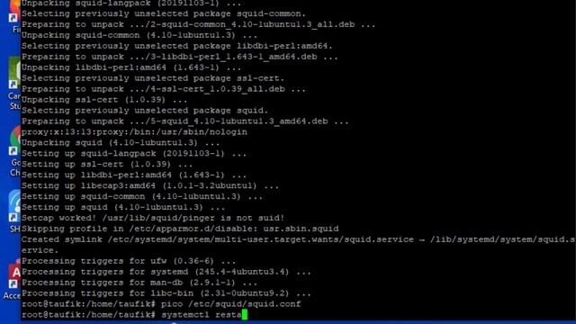 Membuat Proxy Server Eksternal dengan Ubuntu 20.04 untuk mempercepat akses internet смотреть онлайн