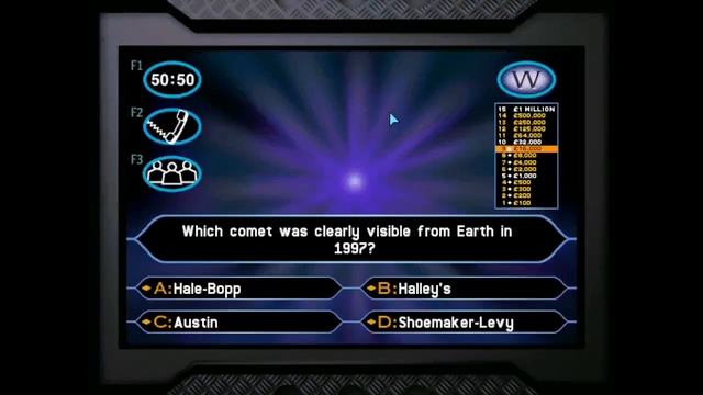 Who Wants to Be a Millionaire UK 1st Edition PC John Carpenter Game #10 смотреть онлайн