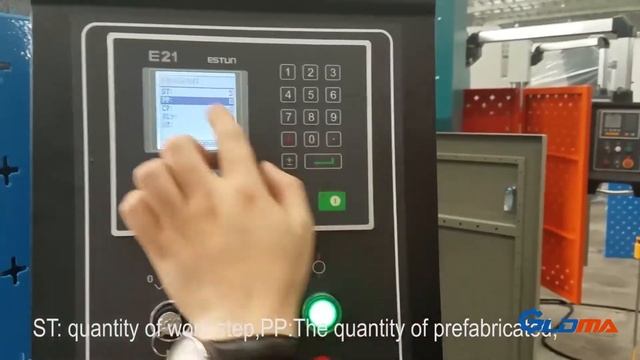 Estun E21 NC Controller system operation demonstration for press brake|80Ton 125Ton 200Ton 250Ton.. смотреть онлайн