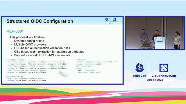 Kubernetes SIG Auth Deep Dive - Jordan Liggitt & Mike Danese, Google; Rita Zhang, David Eads смотреть онлайн