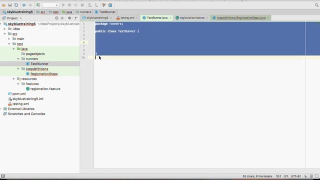 Setting up Cucumber with IntelliJ and Maven смотреть онлайн