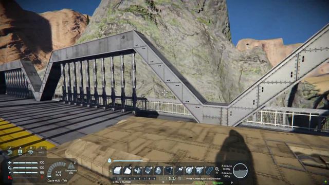 Space Engineers Ep75 Abrams Tank Deployable Bridge Test смотреть онлайн