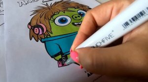 Энгри Бердс 2 в Кино// Рисуем Маркерами TouchFive //Angry Birds 2 the Movie