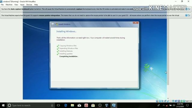 Tutorial menginstall windows 7 oracle VM (VirtualBox) смотреть онлайн