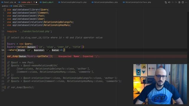 Model e Entity | Criando uma Query Builder смотреть онлайн