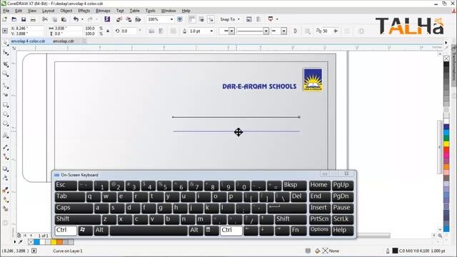 how to make envelope in coreldraw urdu tutorial clas39 смотреть онлайн