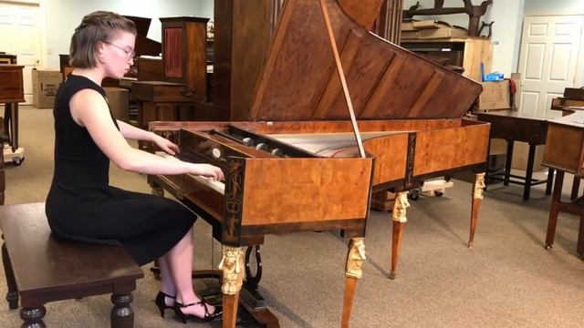 Beethoven Sonata on Walter & Sohn Grand Piano with Rachel Fogle смотреть онлайн