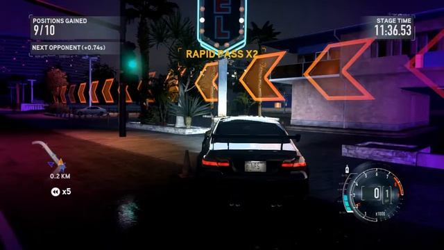 NFS The Run Race with 10 Racers and Police | Game Tricks смотреть онлайн
