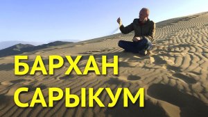 Бархан  Сарыкум - чудо природы, где снимали "Белое солнце пустыни"