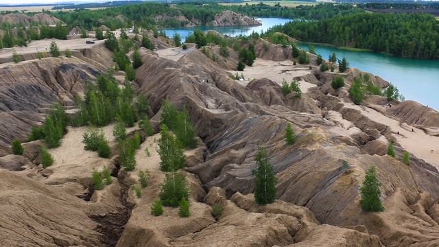 Кондуки, Романцевские горы или Ушаковские карьеры. Голубые озёра в Тульской области - как добраться смотреть онлайн