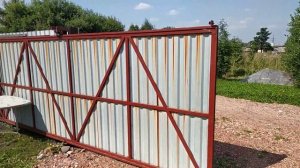 Раздвижные ворота