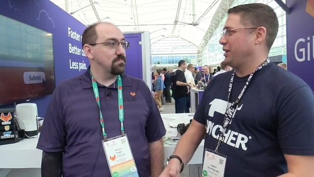 Ringside at KubeCon with Jason Plum from Gitlab смотреть онлайн