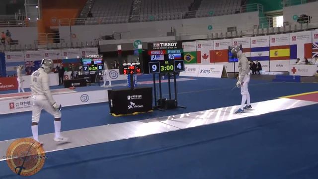 Seoul 2015 - L8 - Reshetnikov RUS v Homer USA смотреть онлайн