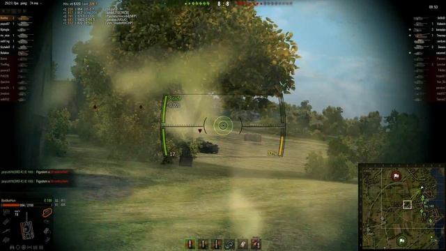 World of Tanks E-100 Gameplay GT 650M 8919 DMG смотреть онлайн