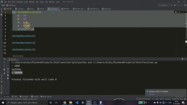 Python қазақша | #10 Функция смотреть онлайн