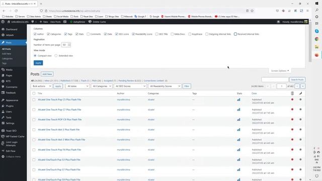 Change WordPress screen options @wpbeginner @WebsiteLearners смотреть онлайн