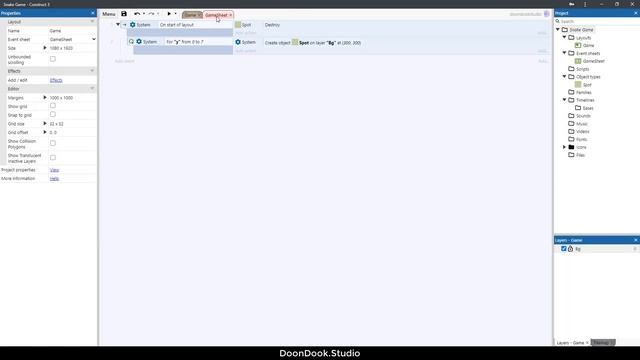 Construct 3: (#1) Creating a Grid Using For Loops | HTML5 Game Tutorial смотреть онлайн