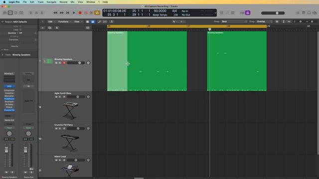 Logic Pro #40 - Capture Recording