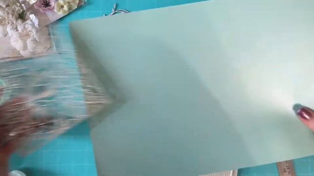 МК Скрапбукинг цветочная открытка смотреть онлайн