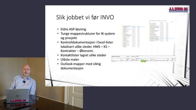 Webinar: Digital byggeplass og papirløst kontor - J.I. Bygg v/ Einar Berggren Hansen, KHMS-leder смотреть онлайн