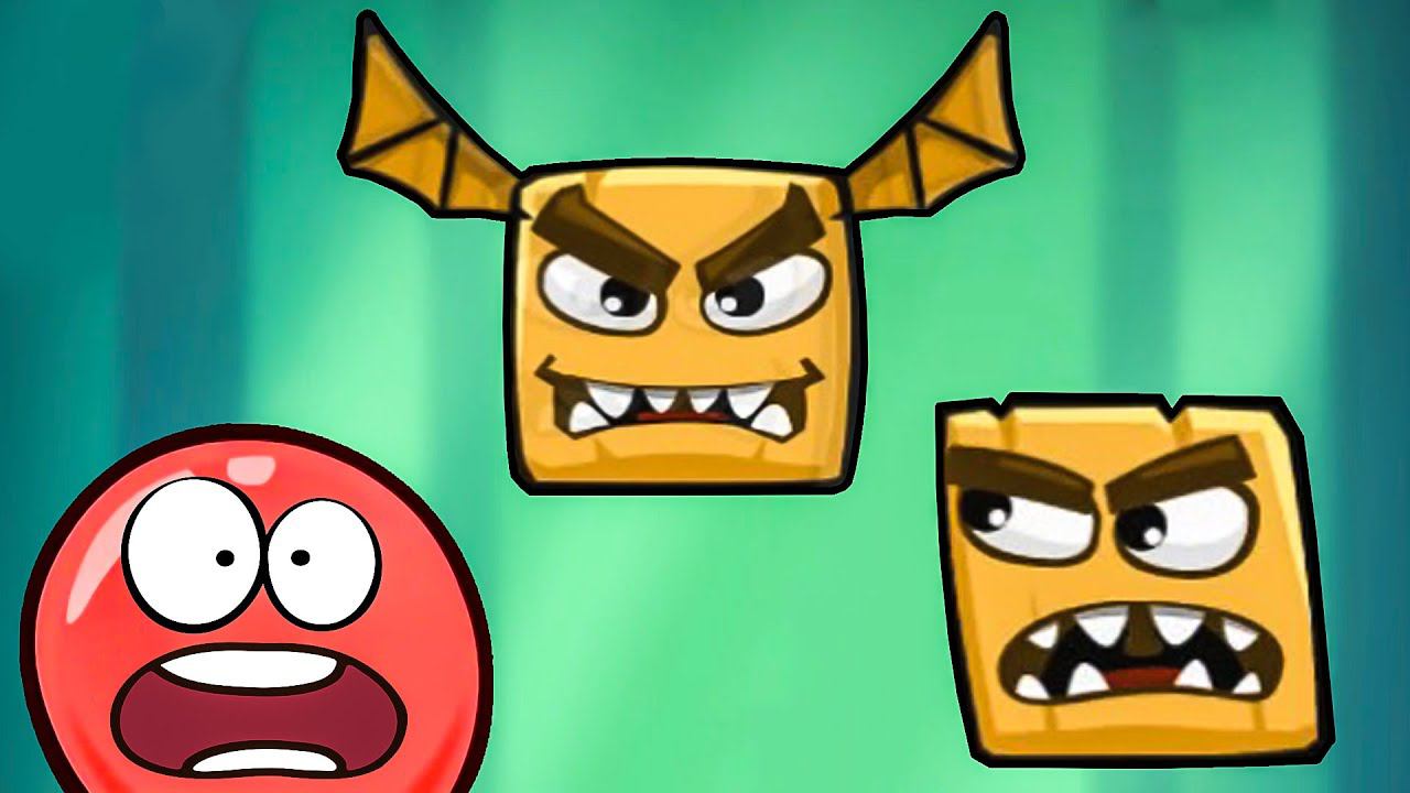 Новый КРАСНЫЙ ШАР Бонус #7. Мультик ИГРА несносный Red Ball Bounce на Игрули TV смотреть онлайн