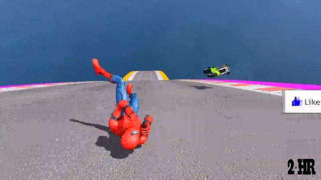 GTA 5 Water Ragdolls Spiderman vs Toy Story Woody Jumps/Fails (Euphoria Physics Funny Moments) смотреть онлайн