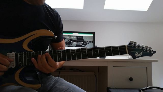 Rock-Fusion-Lick in Bm (Lick of the week #154, Gear: Cort X700 Duality) смотреть онлайн