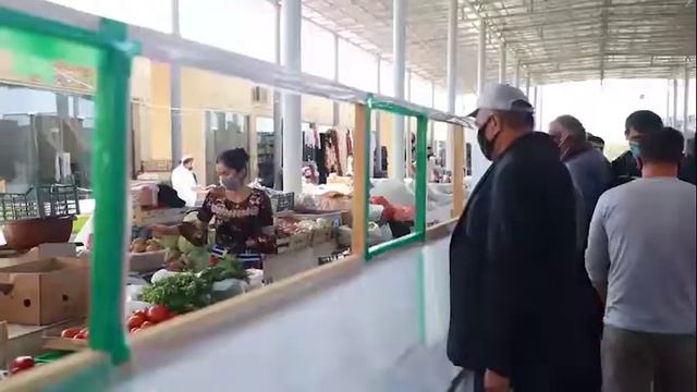 Бухоро вилояти бўйлаб бозорларда карантин қоидаларига риоя қилиш тартиблари ўрганилди смотреть онлайн