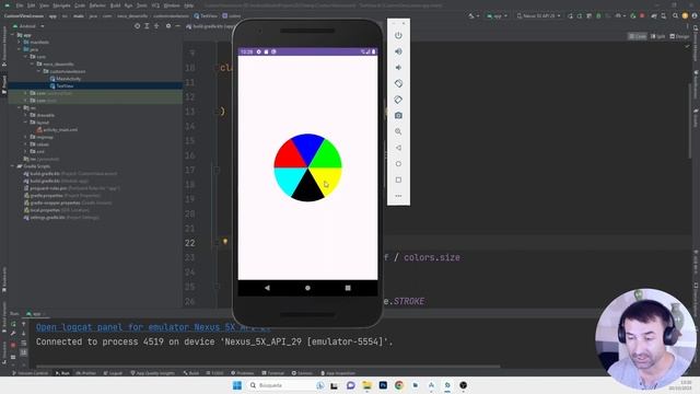 Custom View (onTouchEvent) в Android Studio + Kotlin (XML) смотреть онлайн