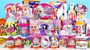 8 МАРТА! МЕГА ВЫПУСК СЮРПРИЗОВ! Барби, My little pony, LOL Dolls, Disney Kinder Surprise unboxing