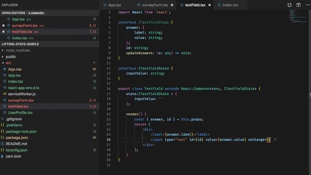 CoLabs | How to Lift State with React смотреть онлайн