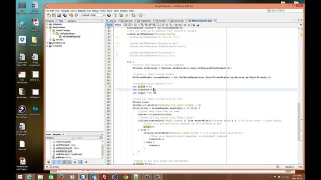 Ping an IP address with Java using windows commands смотреть онлайн