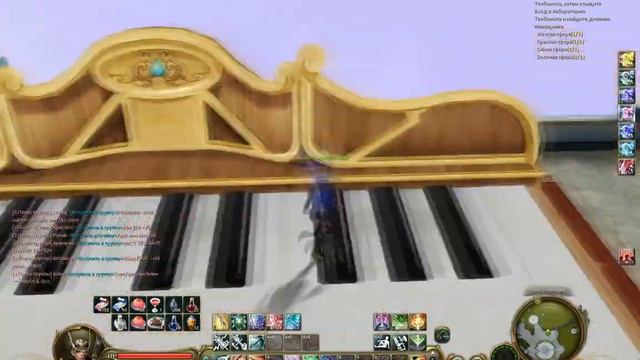 Aion - Когда Нет Пати (игра на пианино) смотреть онлайн