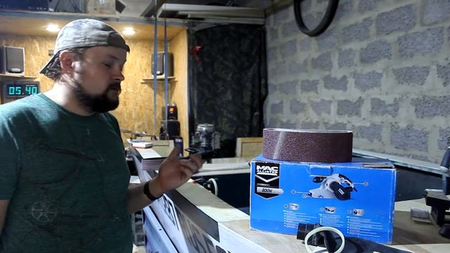 Обзор ленточной шлиф машины MAC ALLISTER MSBS800 смотреть онлайн