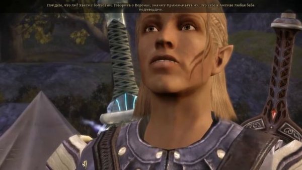 Dragon Age Origins ДАО 85 разговоры Зевран