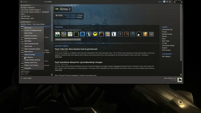 Arma2 and Dayz FPS Fix / Lag Fix смотреть онлайн
