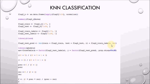 Classification using KNN and Decision trees смотреть онлайн