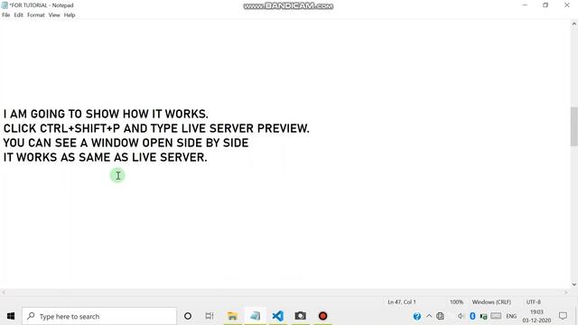 Live server not working try it.Best alternate to Live Server in VS Code.Must watch смотреть онлайн