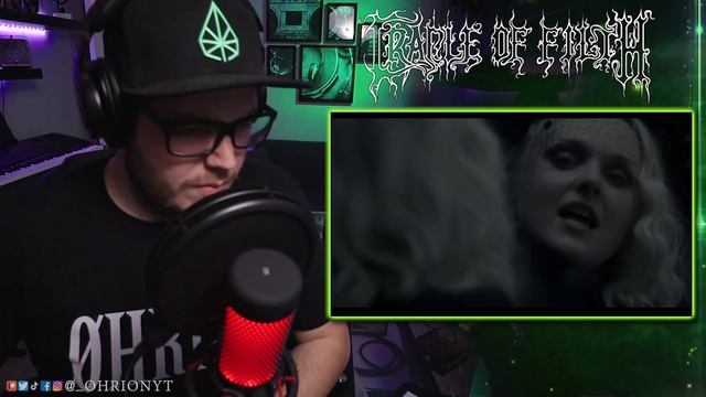 My FIRST TIME HEARING!! | CRADLE OF FILTH - "Nymphetamine Fix" (REACTION!!) смотреть онлайн