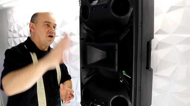 The Future Of Power Speakers - ICOA 15 A BT 15“ Powered Coaxial PA Loudspeaker With Bluetooth