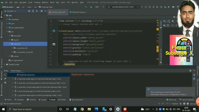 How to solve Duplicate Resources Errors in Android studio #androiddevelopment#androidstudio #androi смотреть онлайн