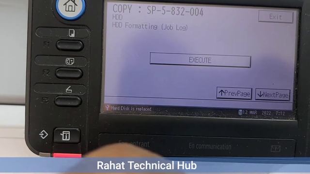 How to clear Error Code SC 876.05 in Ricoh MPC 305SPF смотреть онлайн