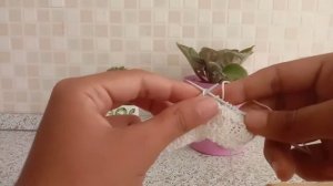 Как провязать 3 петли вместе с наклоном вправо или влево?