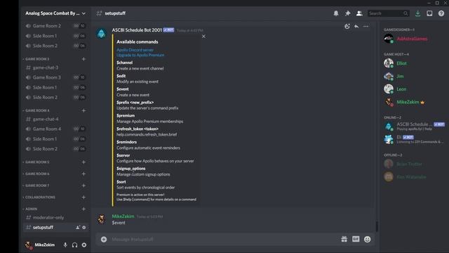 [052] Setting up events on the ASCBI Discord server смотреть онлайн
