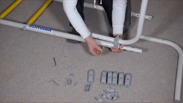 ►Как Собрать Шведскую Стенку Romana R4 и установить ее враспор за 3 часа смотреть онлайн
