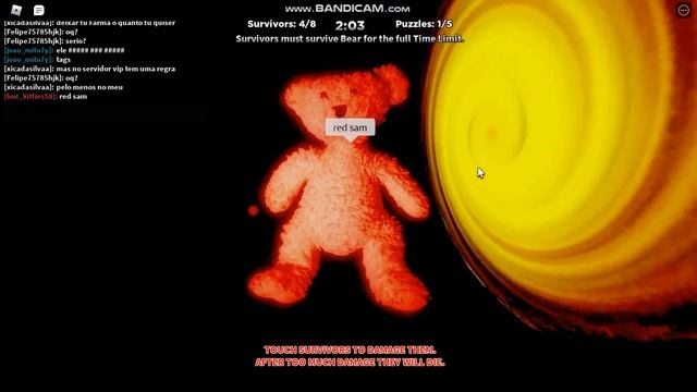 RED SAM!!! (Roblox Bear Alpha) смотреть онлайн