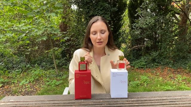 BACCARAT ROUGE 540 Extrait De Parfum Vs. BACCARAT ROUGE 540 EdP. Cравнение/Compairison.