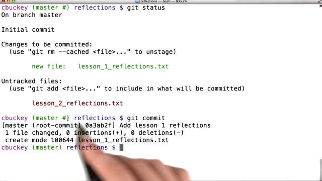 Committing Changes Solution - How to Use Git and GitHub смотреть онлайн