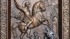 Чудо о змие - Георгий Победоносец, #ΆγιοςΓεώργιος #Победоносец #saintgeorge #икона #СвятойГеоргий